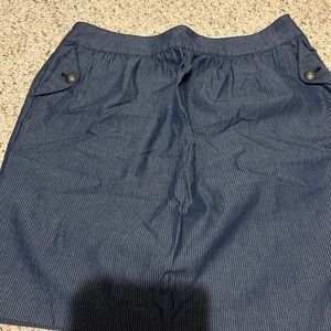 Brooks Brothers Red Fleece denim skirt